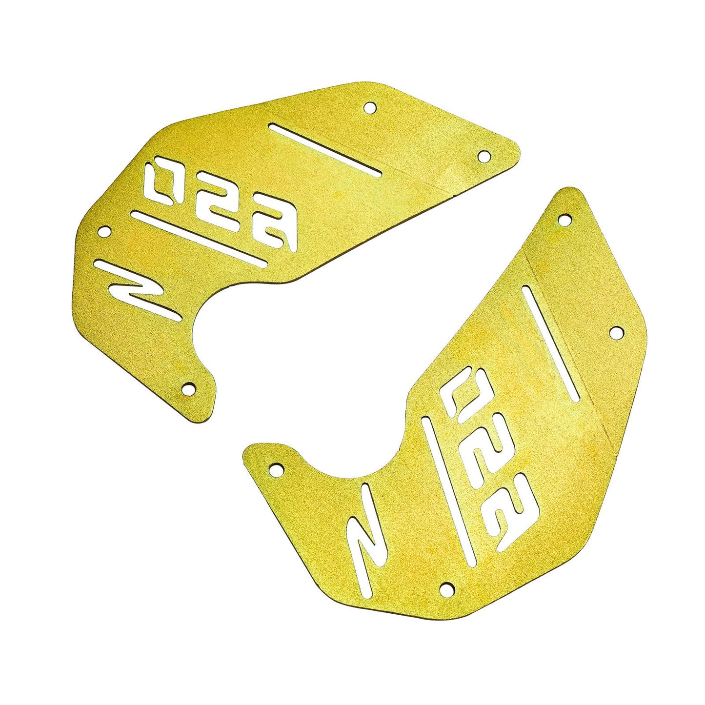 Piastra di copertura del motore pannello laterale oro per Kawasaki Vulcan S En650 Vn650 2015-2022 Cafe