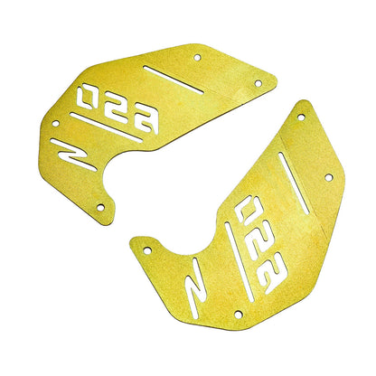 Piastra di copertura del motore pannello laterale oro per Kawasaki Vulcan S En650 Vn650 2015-2022 Cafe