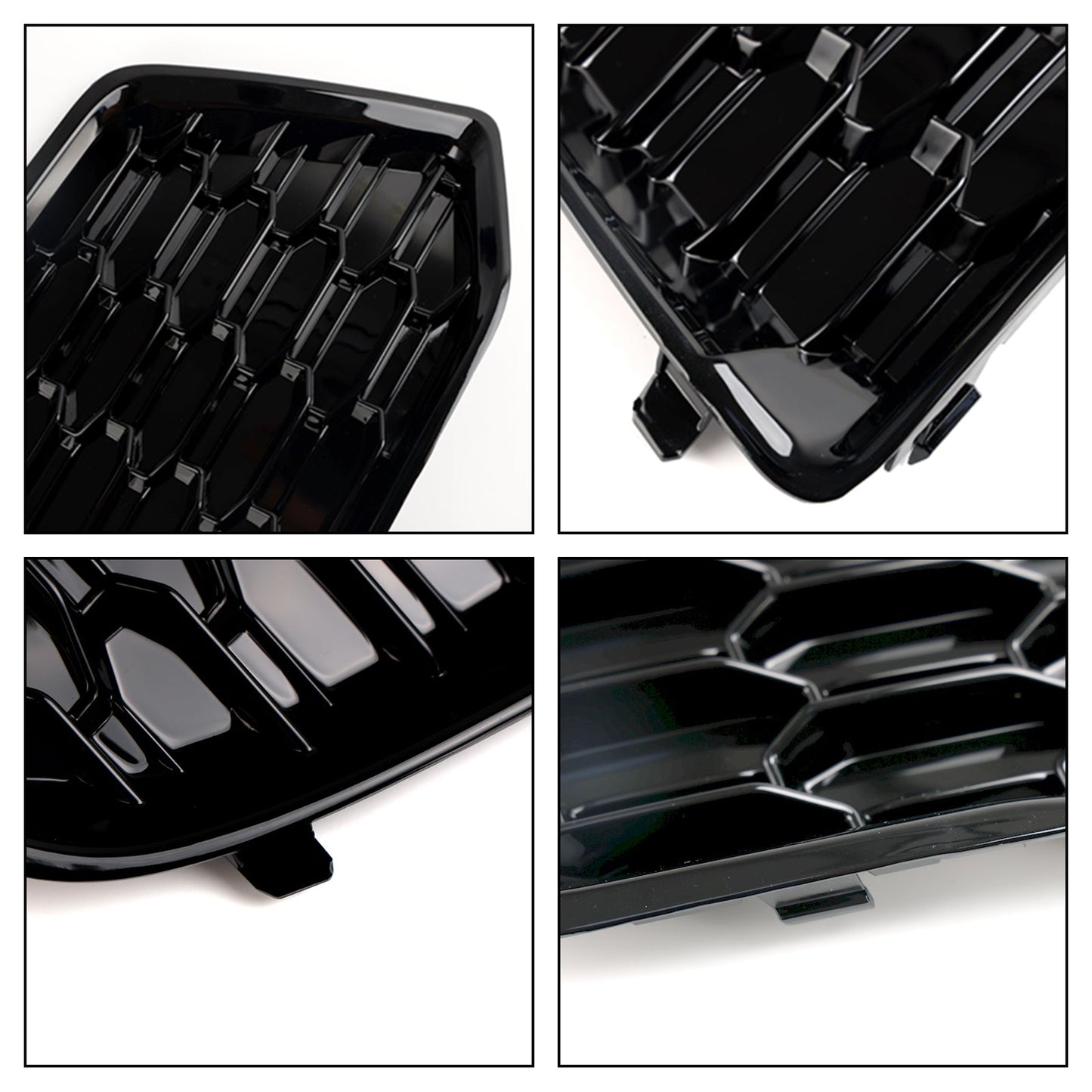 Audi Q5 2018-2022 Inserto per cornice griglia griglia copertura paraurti anteriore 2 pezzi