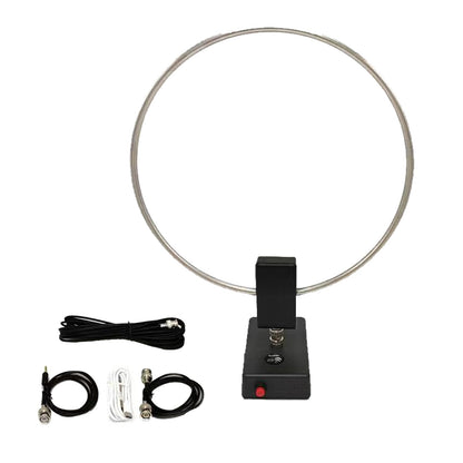 GA-800 Antenna ad anello attiva Antenna a onde corte Antenna HF da 10 KHz-159 MHz per radio
