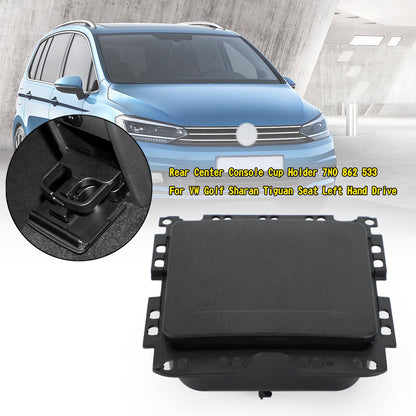 Portabicchieri console centrale posteriore 7N0 862 533 per VW Golf Sharan Tiguan Seat generico