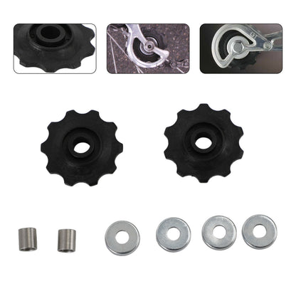 Kit di conversione della puleggia della ruota fantino del deragliatore da 6 mm per Suntour Simplex vintage