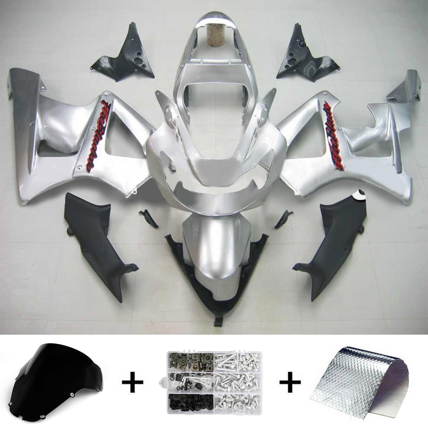 Amotopart Honda CBR929RR 2000-2001 Disory Kit Body Plastic Abs