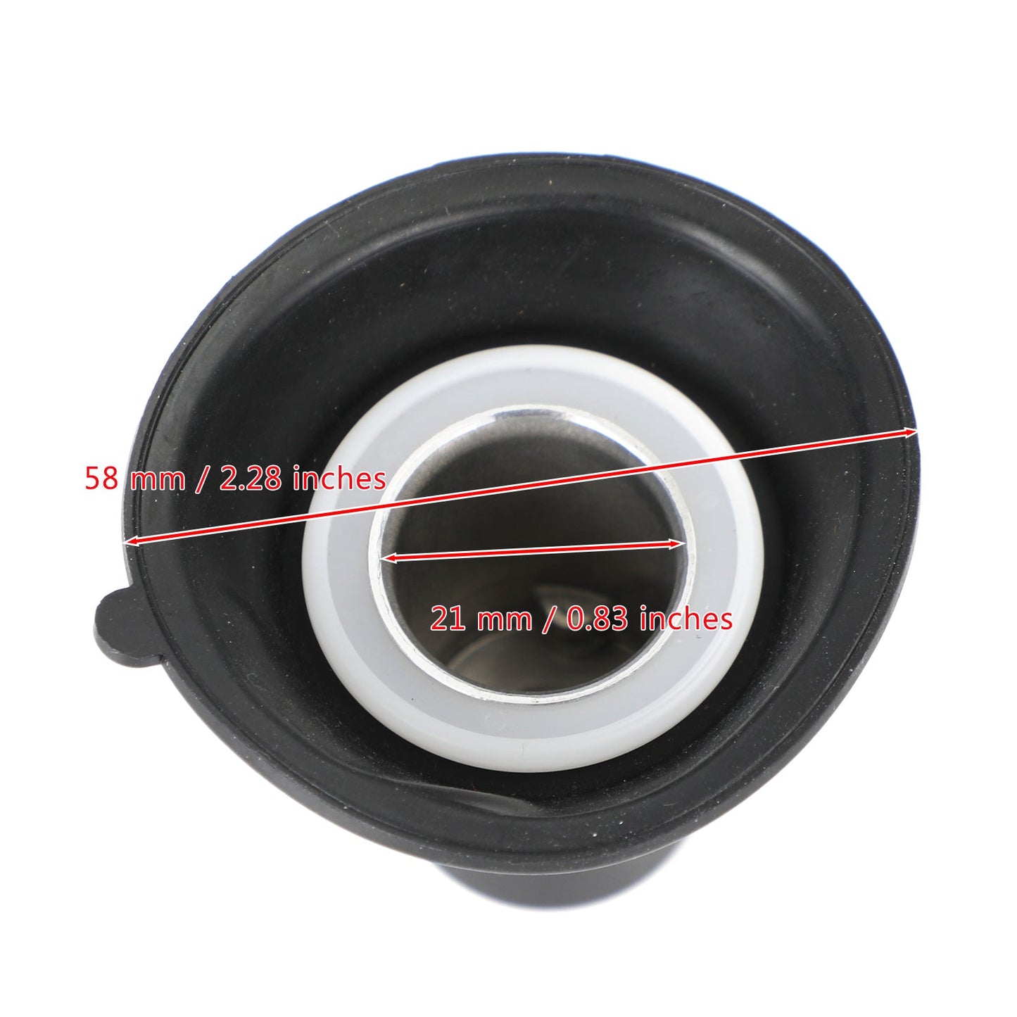Membrana carburatore adatta per Scooter ATV 172MM CF250 CH250 ELITE CN250 YY250T Generico