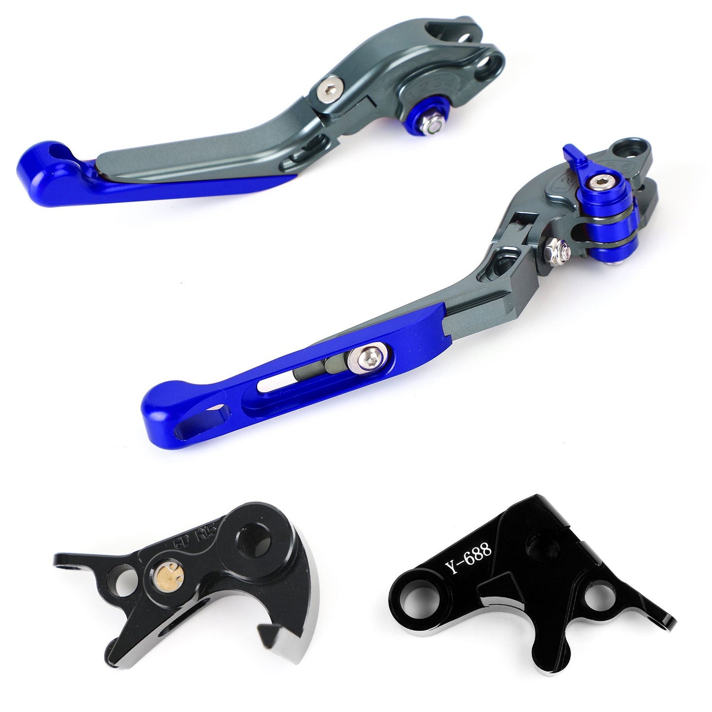 Leva Freno Frizione Regolabile per Yamaha MT-09 Tracer 900/GT 21-22 YZF R6 17-20 Generico