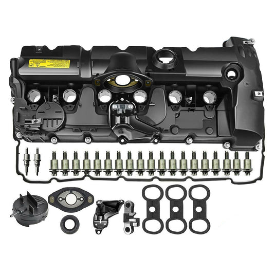 11127552281 URO011833 264-935 Coperchio valvola con bulloni guarnizione BMW 528xi 2008 L6 3.0L