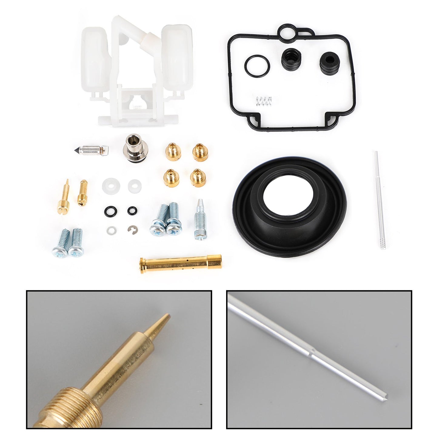 Carburatore Carb Rebuild Kit adatto per Suzuki GK75A GSF400 bandit 1991-1997 Generico