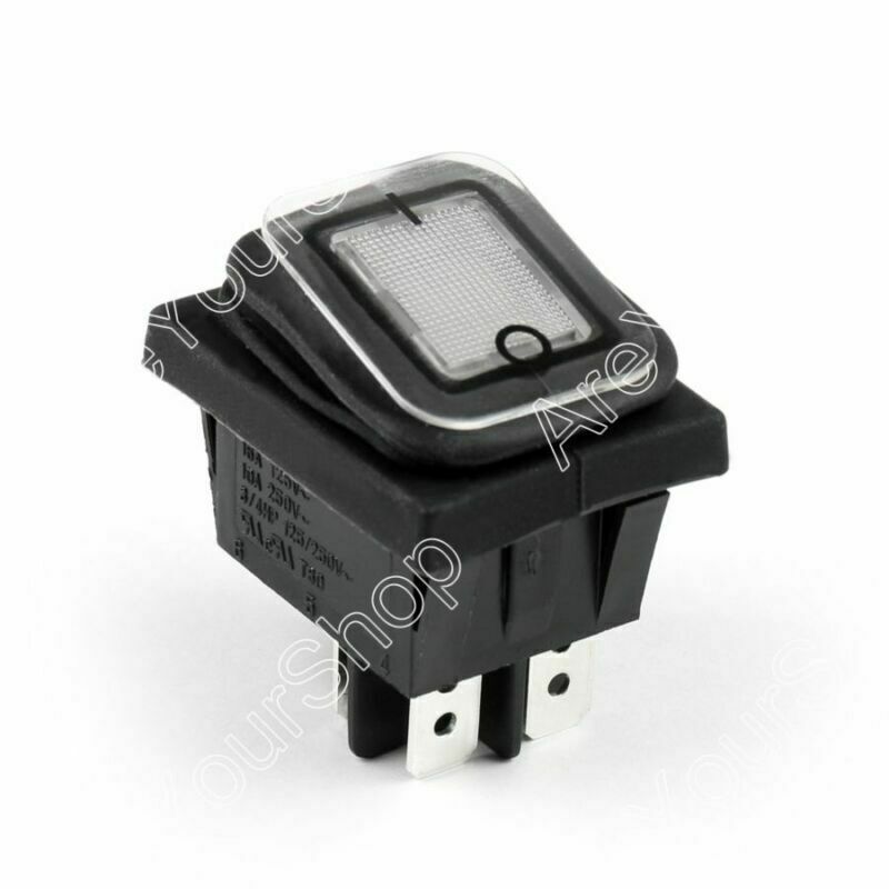 4Pin IP65 Barca Schalter Wasserdicht ON/OFF Rocker RLEIL BE RL2-102 Auto
