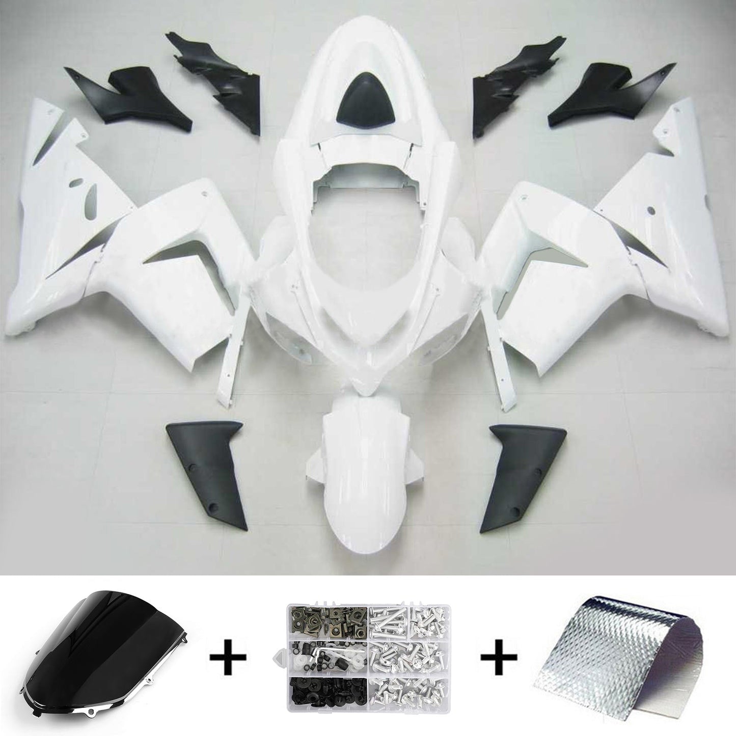 Kit carenatura per Kawasaki ZX10R 2004-2005 Generico