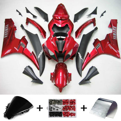 Amotopart Yamaha 2006-2007 YZF 600 R6 ROSSO BLACO