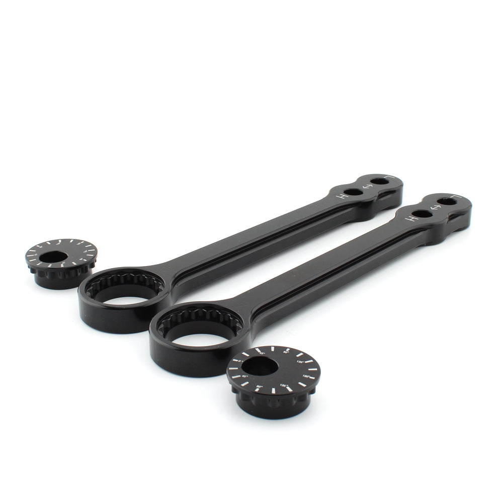 Kawasaki Ninja 400 250 Z400 Z250 13-23 Kit collegamento ribassamento in alluminio CNC 40mm