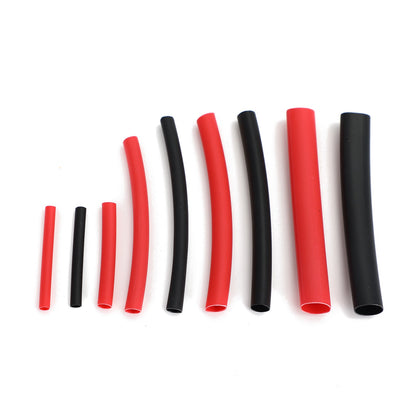 Kit di tubi termorestringenti da 300 pezzi Kit di rivestimento adesivo a doppia parete rapporto 3: 1 nero rosso