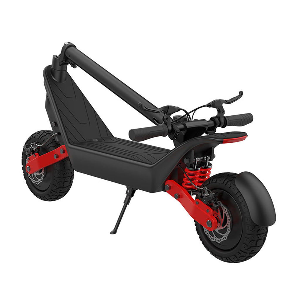 Scooter elettrico pieghevole a lungo raggio ad alta potenza per adulti a doppia trazione fuoristrada da 2400 W