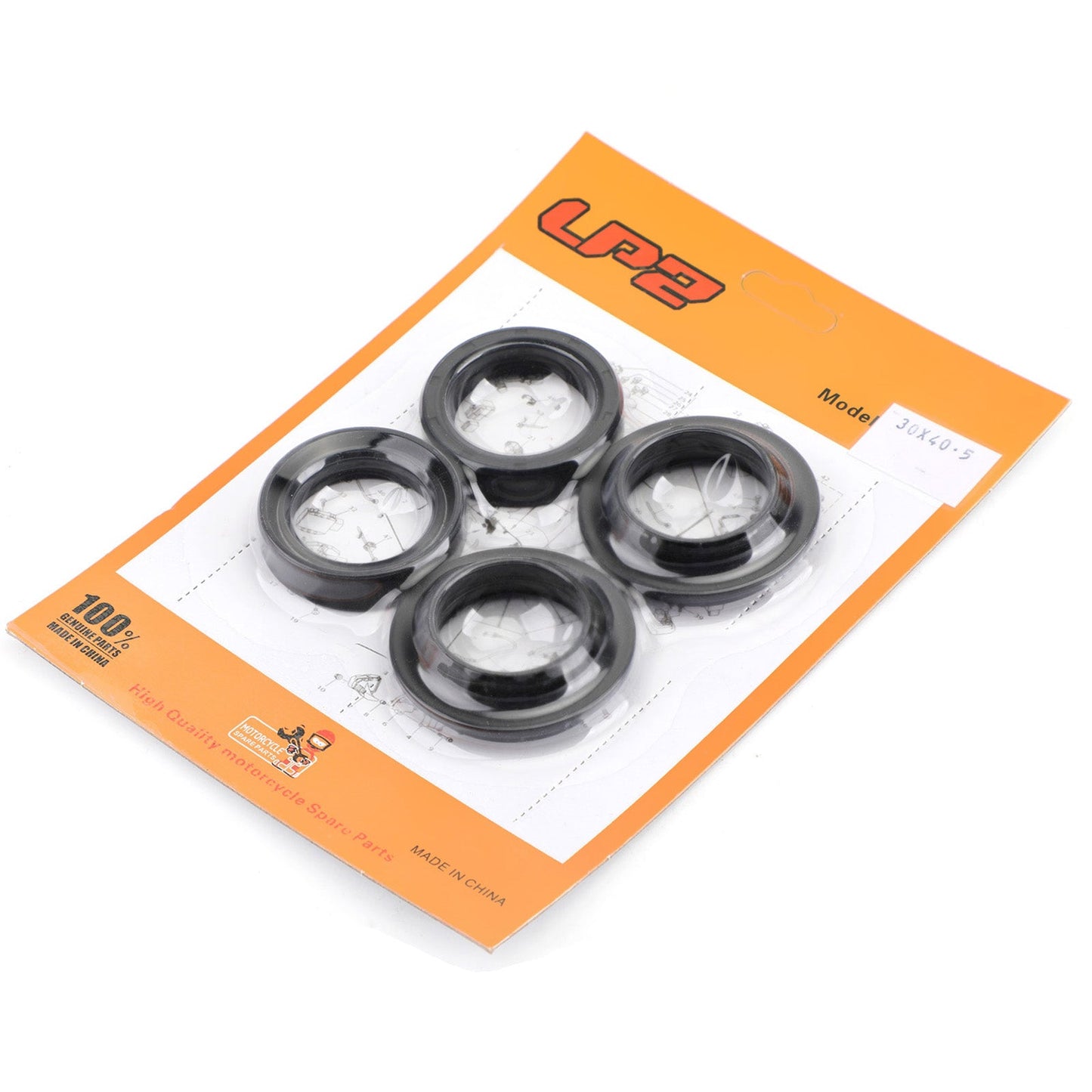 1974-2014 Yamaha TTR125 TY125 YBR125 DT125 RD125 Guarnizione forcella e kit parapolvere