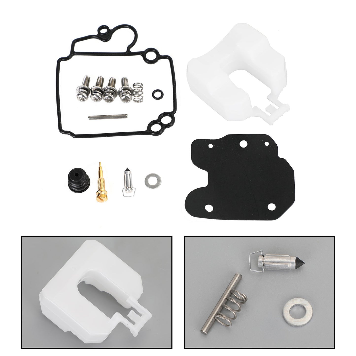 Kit di ricostruzione carburatore carburatore adatto per motore fuoribordo Yamaha 25ps F25 4 tempi