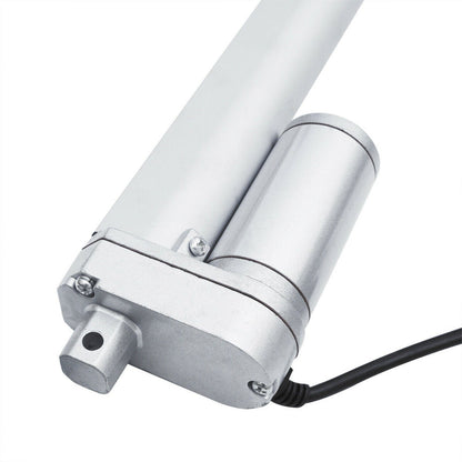4"/100mm Attuatore lineare per impieghi gravosi Spazzaneve Corsa 12V Sollevamento massimo 1500N
