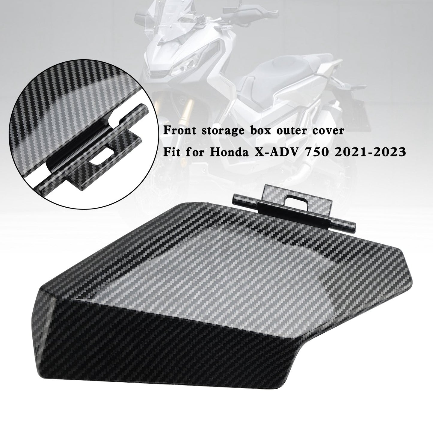 Honda X-ADV 750 XADV 2021-2023 Copertura esterna del vano portaoggetti anteriore Carenatura