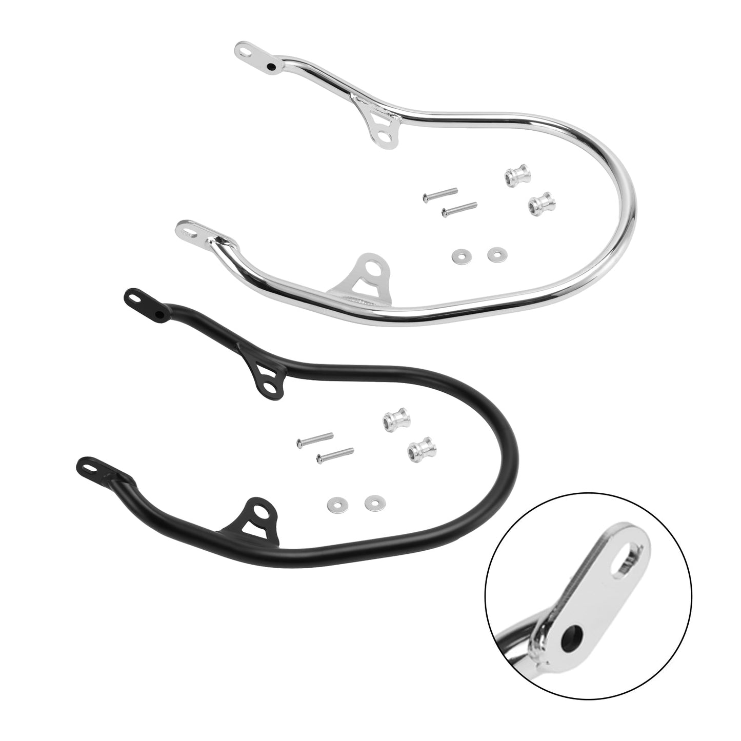 Supporto per bracciolo passeggero posteriore per moto Kawasaki Z900RS 2018-2025