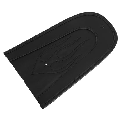 Bavaglino per parafango posteriore per sella monoposto in pelle sintetica nera per Sportster 1200 883 Generico