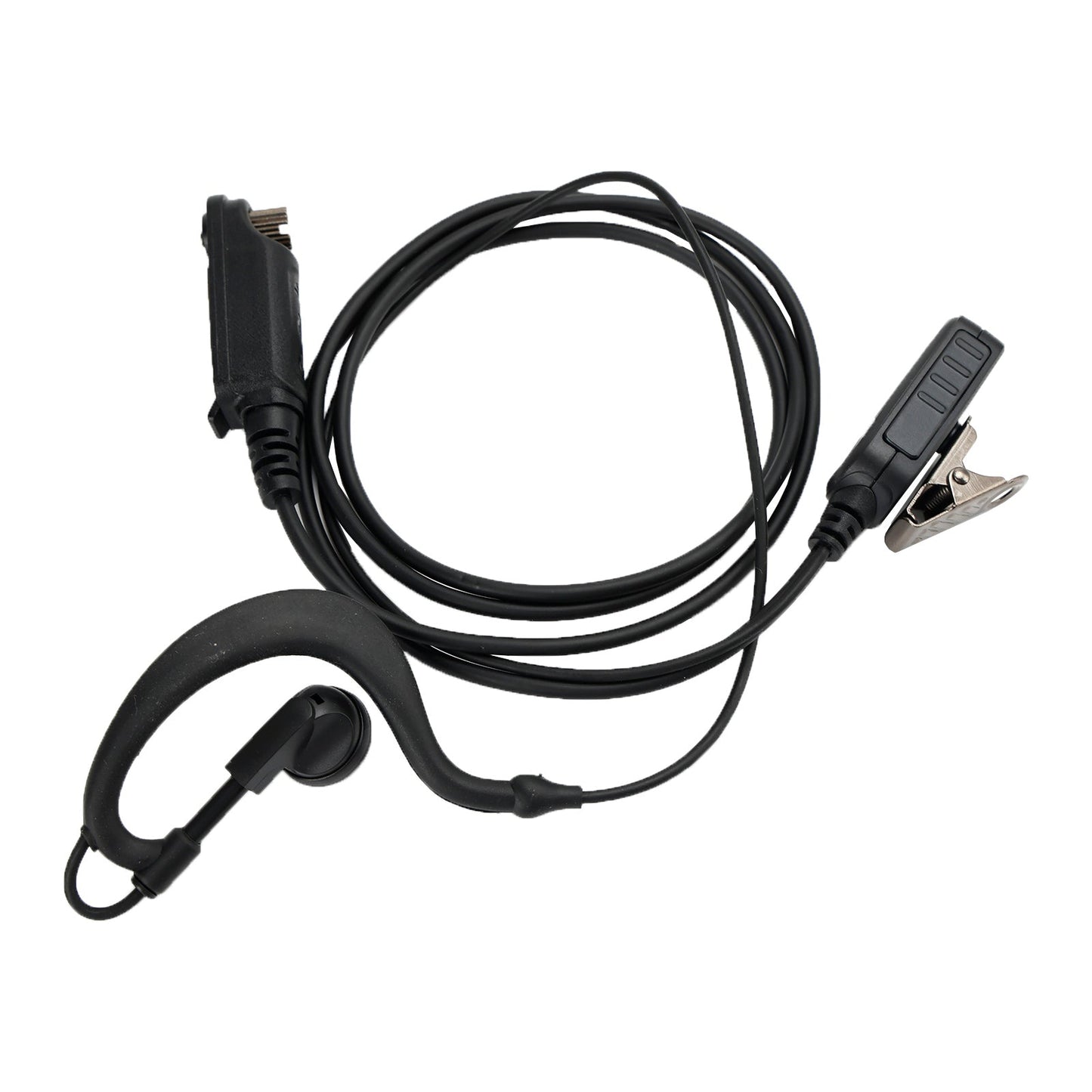 Caltta PD790-025 Auricolare con gancio auricolare ovale PTT in un walkie-talkie per Caltta PD790