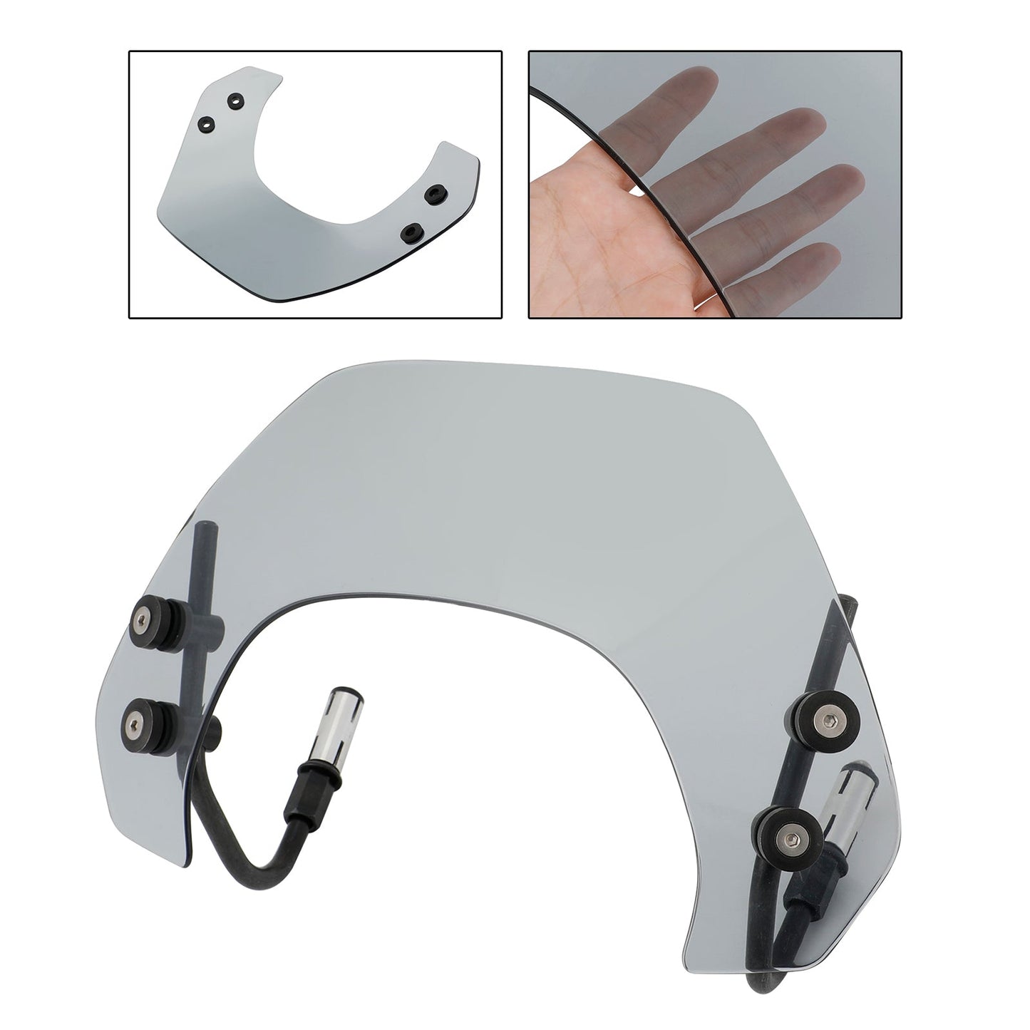 Parabrezza Moto Corto Vespa Sprint 150 2016-2021 Cupolino Parabrezza