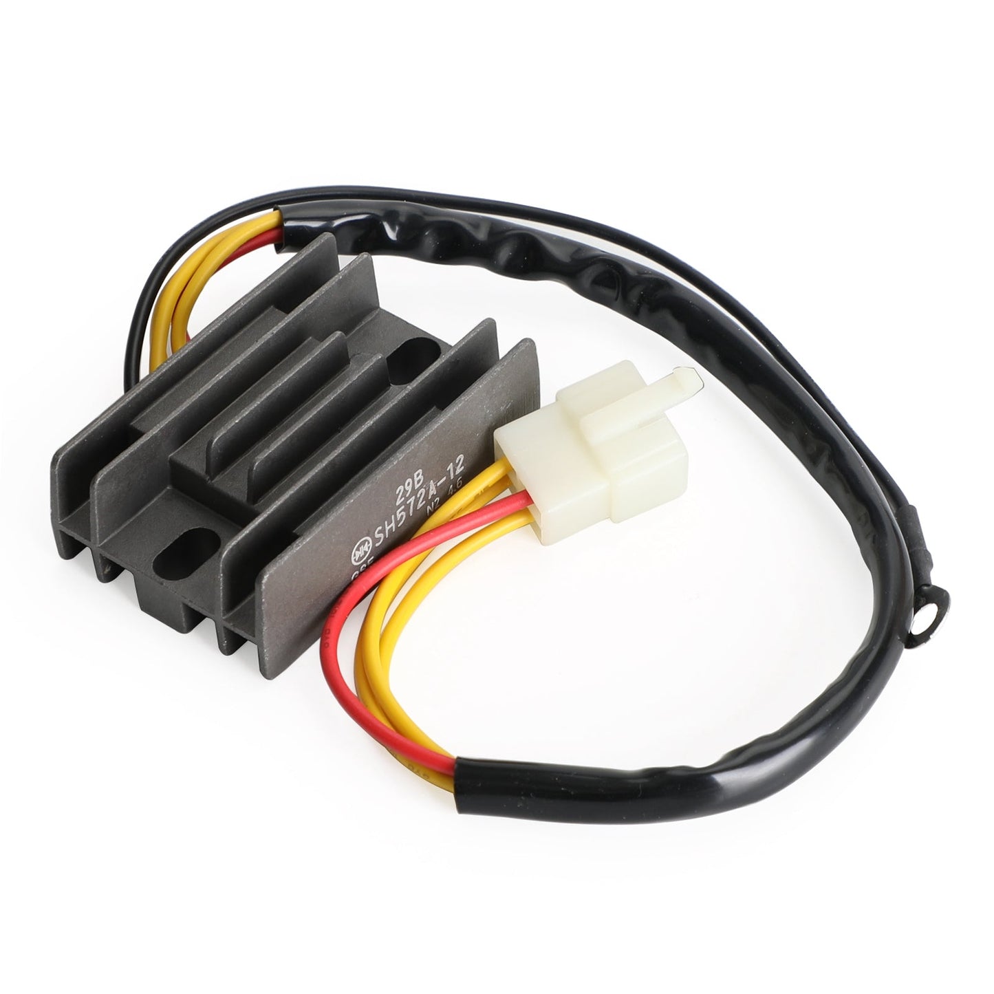 Magneto Statore + Raddrizzatore di Tensione + Guarnizione Per Suzuki GN250 GN250E 1982-1994