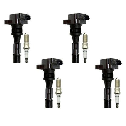 2009-2013 Mazda 6 L4 2.5L 4x Bobine di accensione + Candele UF540
