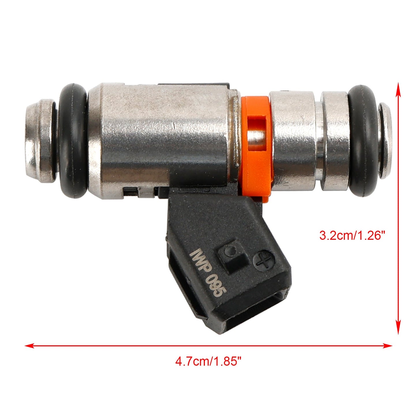 1PCS Iniettore di carburante IWP095 per Fiat Punto 1.4L 2007-2009 Fit Fiat Palio 1.6L