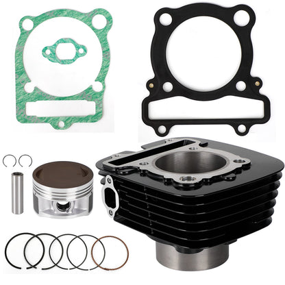 Cilindro Pistone Guarnizione Top End Kit Set Per Yamaha Grizzly 350 2007-2014 Fedex Express Generico