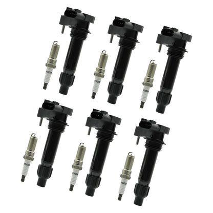 2007-2009 Suzuki XL-7 Saturn Aura Pontiac G6 6 Bobina di accensione 6 Candela UF569 12590990 Fedex Express