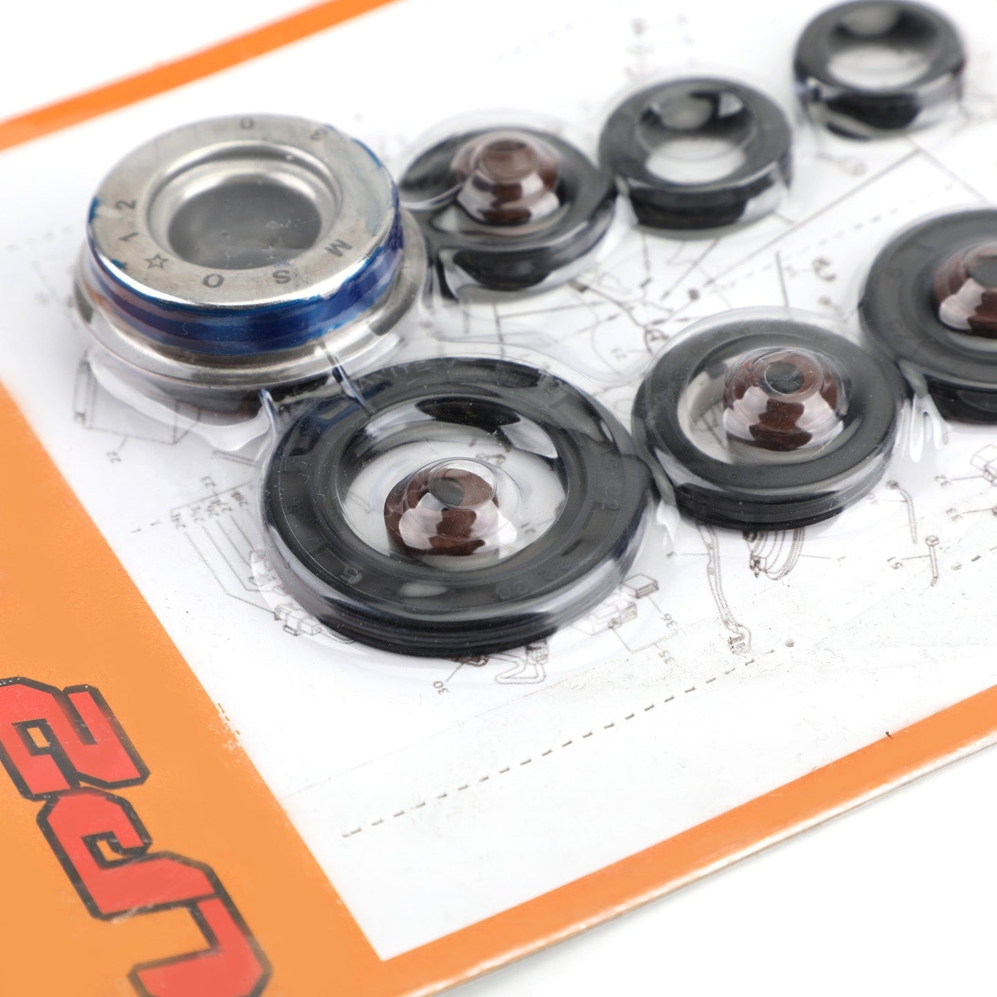 11pcs kit paraolio motore impostato per Honda CRF250L 2013-2017 crf250l CRF-250L generico