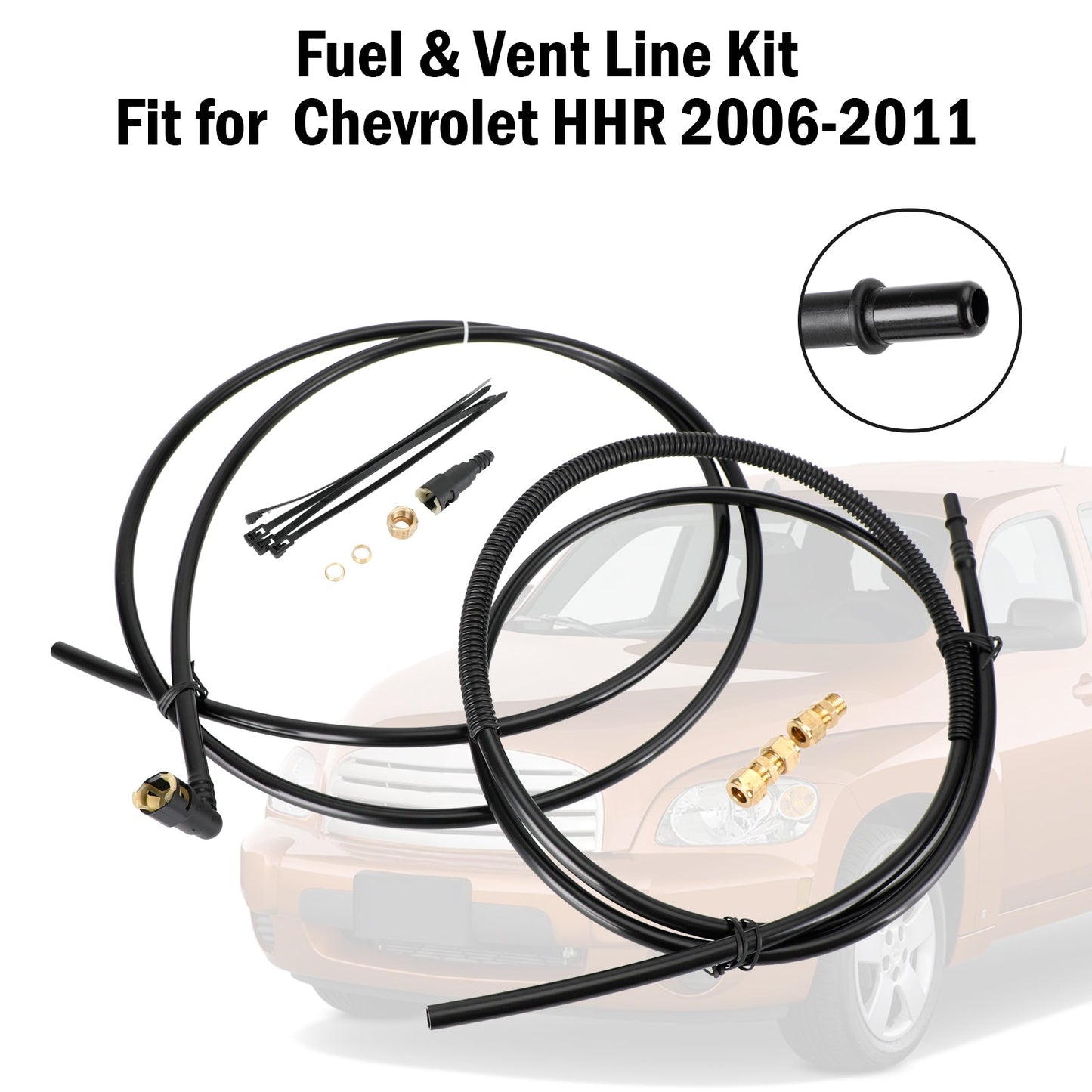 Chevrolet HHR 2006-2011 Kit riparazione linea carburante e sfiato in nylon Fl-FG0974