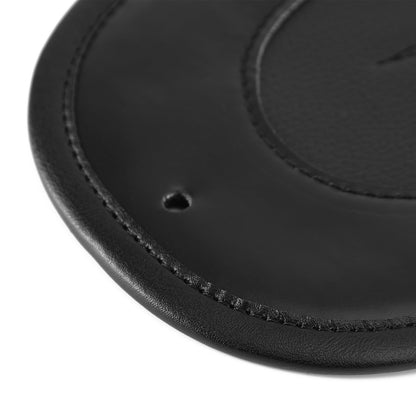 Bavaglino parafango per sedile posteriore in pelle PU con cuciture a fiamma nera adatto per Dyna Super Glide Generico
