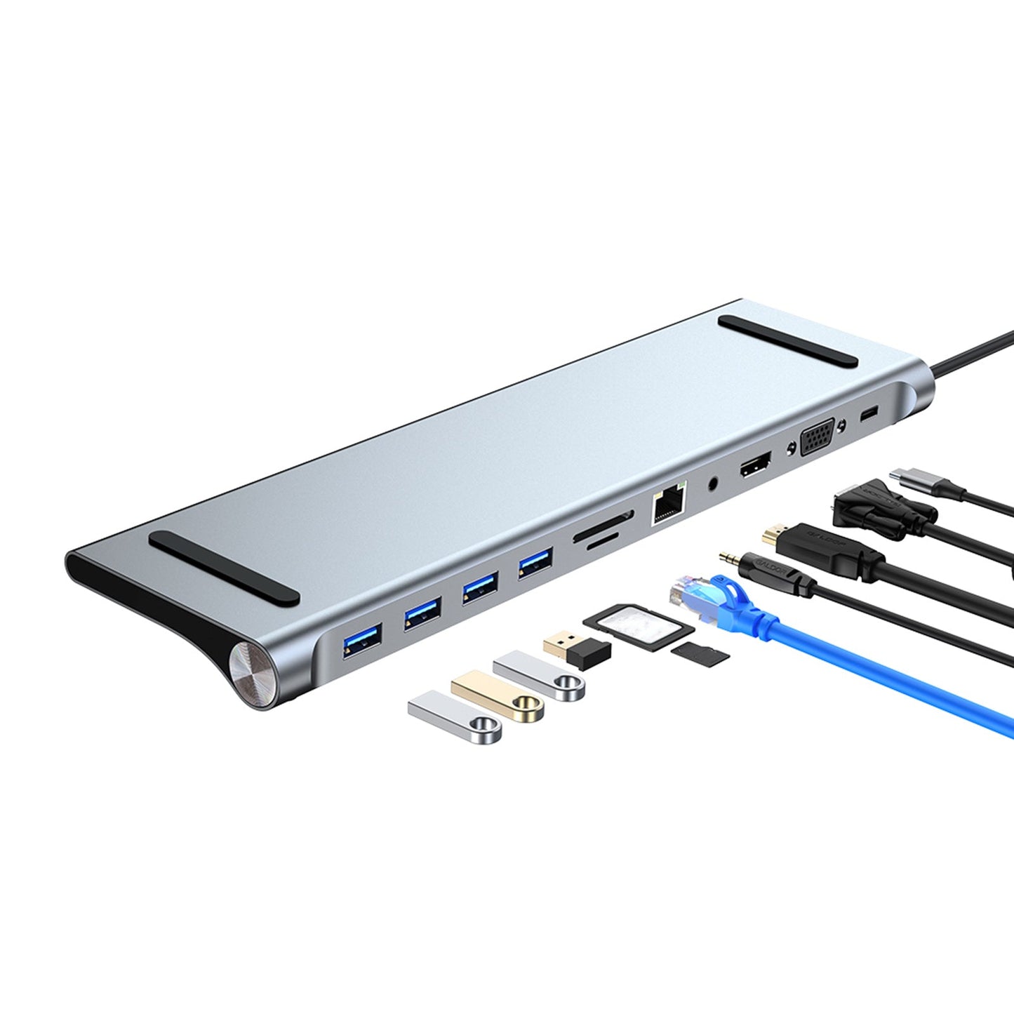 Adattatore 11 in 1 da USB C a HD PD 100W adatto per MacBook iPad Pro 11 12.9 iPad