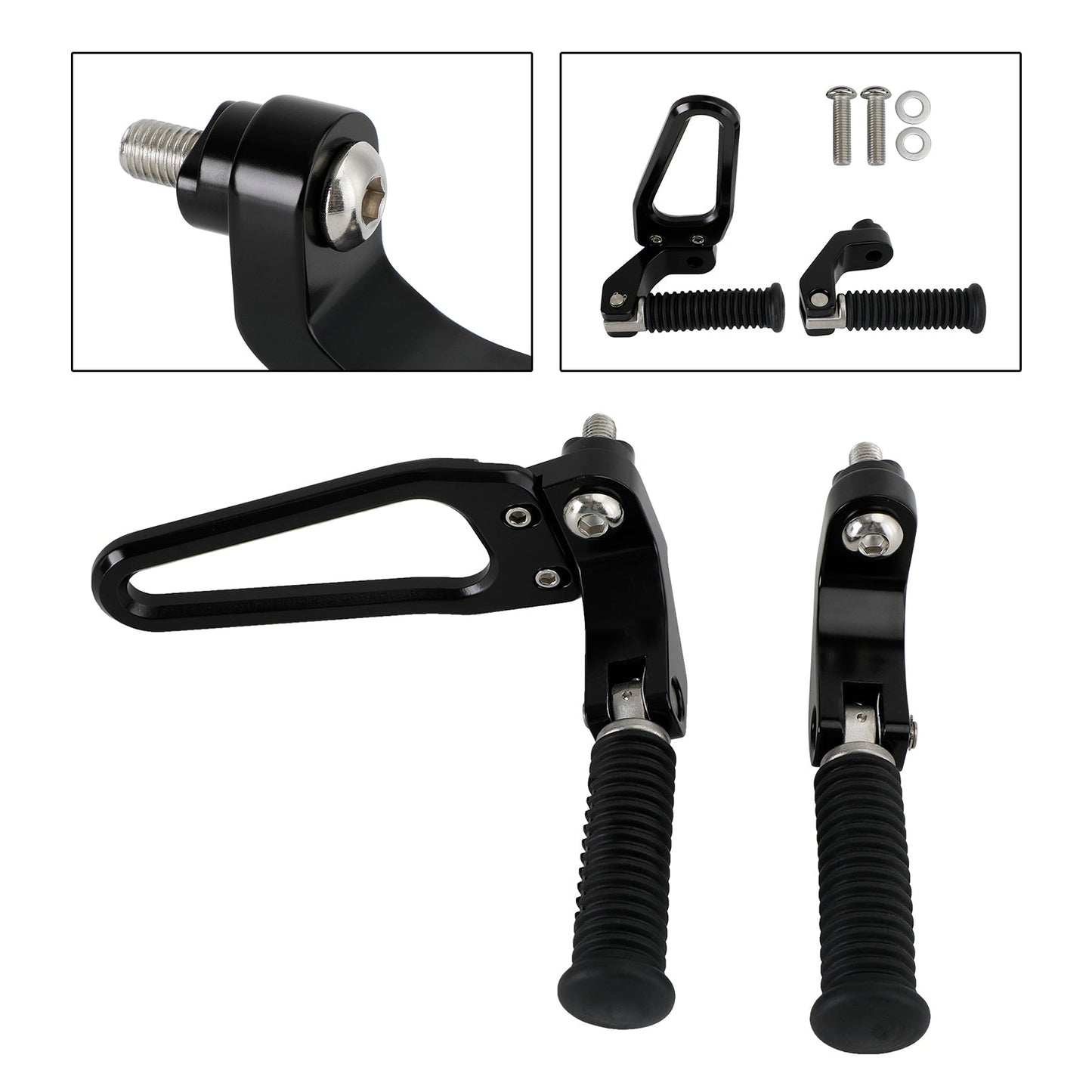 BMW R18 2020-2022 Kit di montaggio pedana passeggero pedale poggiapiedi posteriore