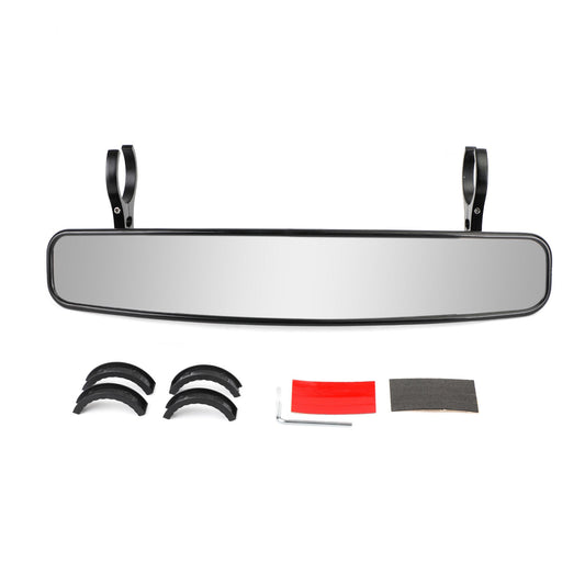 1.75 "2" UTV Center View Specchio 17" Per Yamaha YXZ1000 Wolverine X2 X4 2015+ Generico