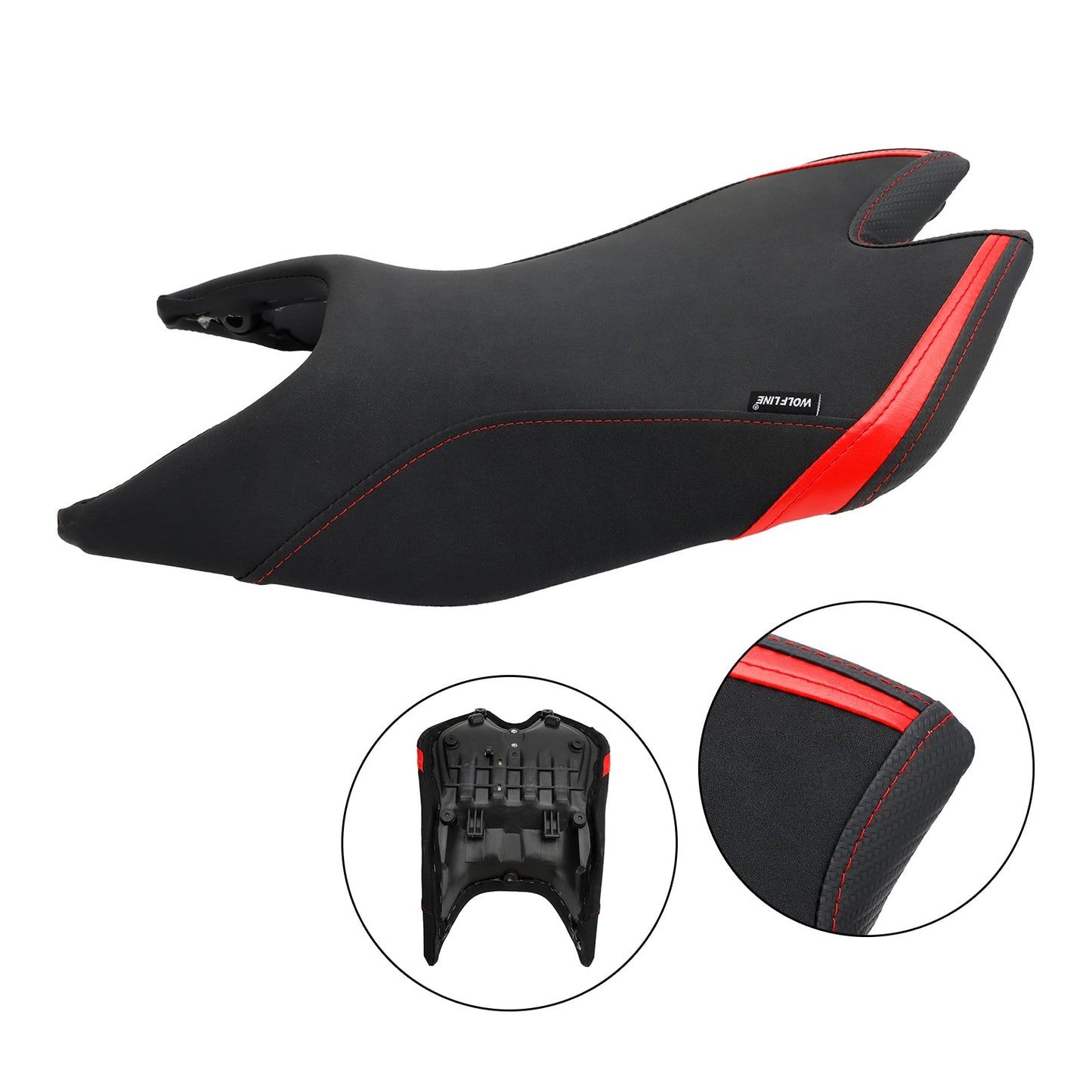 Cuscolo del driver del sedile anteriore Raider PU FIT PER APRIIA RS660 TUono 660 2020-2023