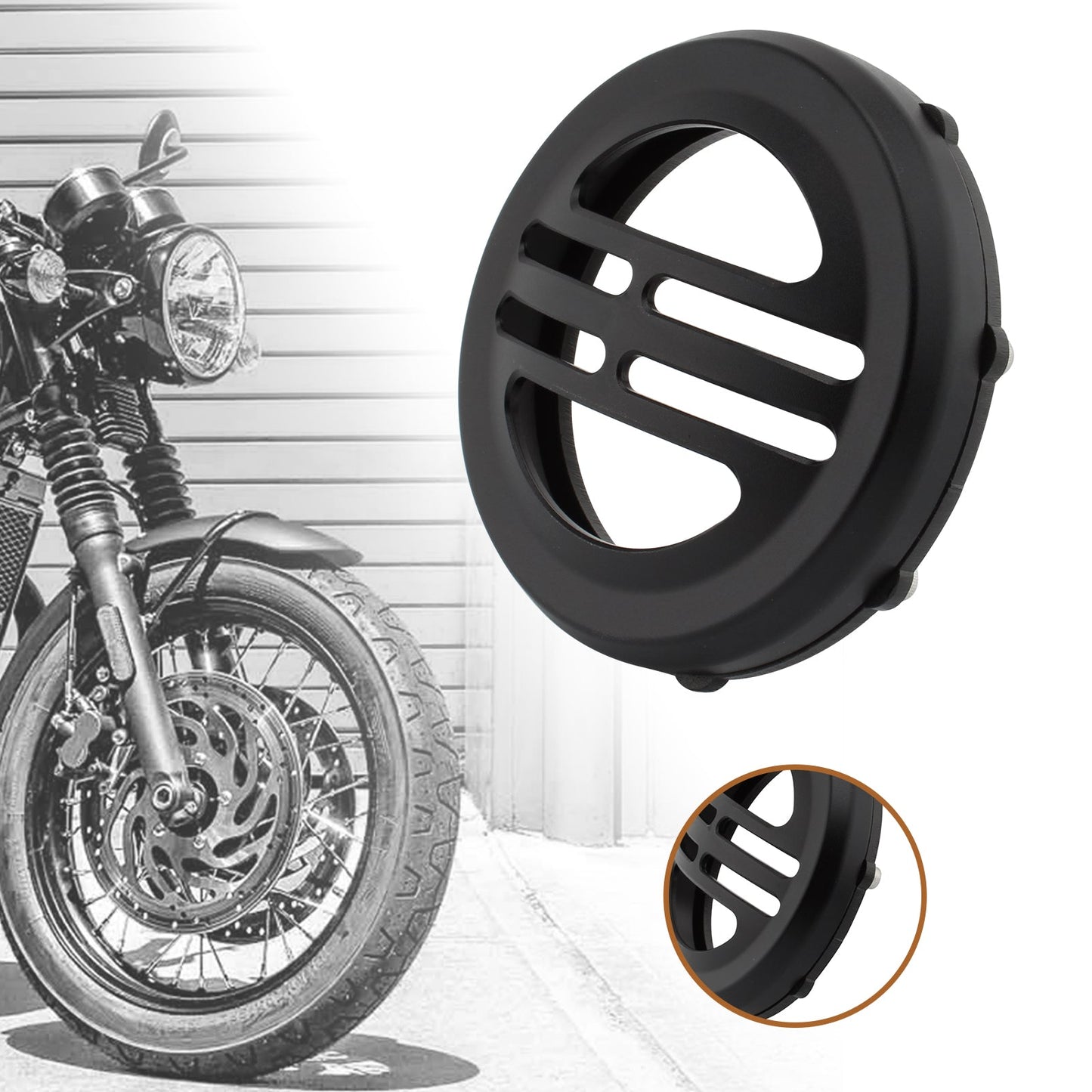 Cover Clacson Cover Decorativa Universale Per bobber T120 T100 Street twin Generico