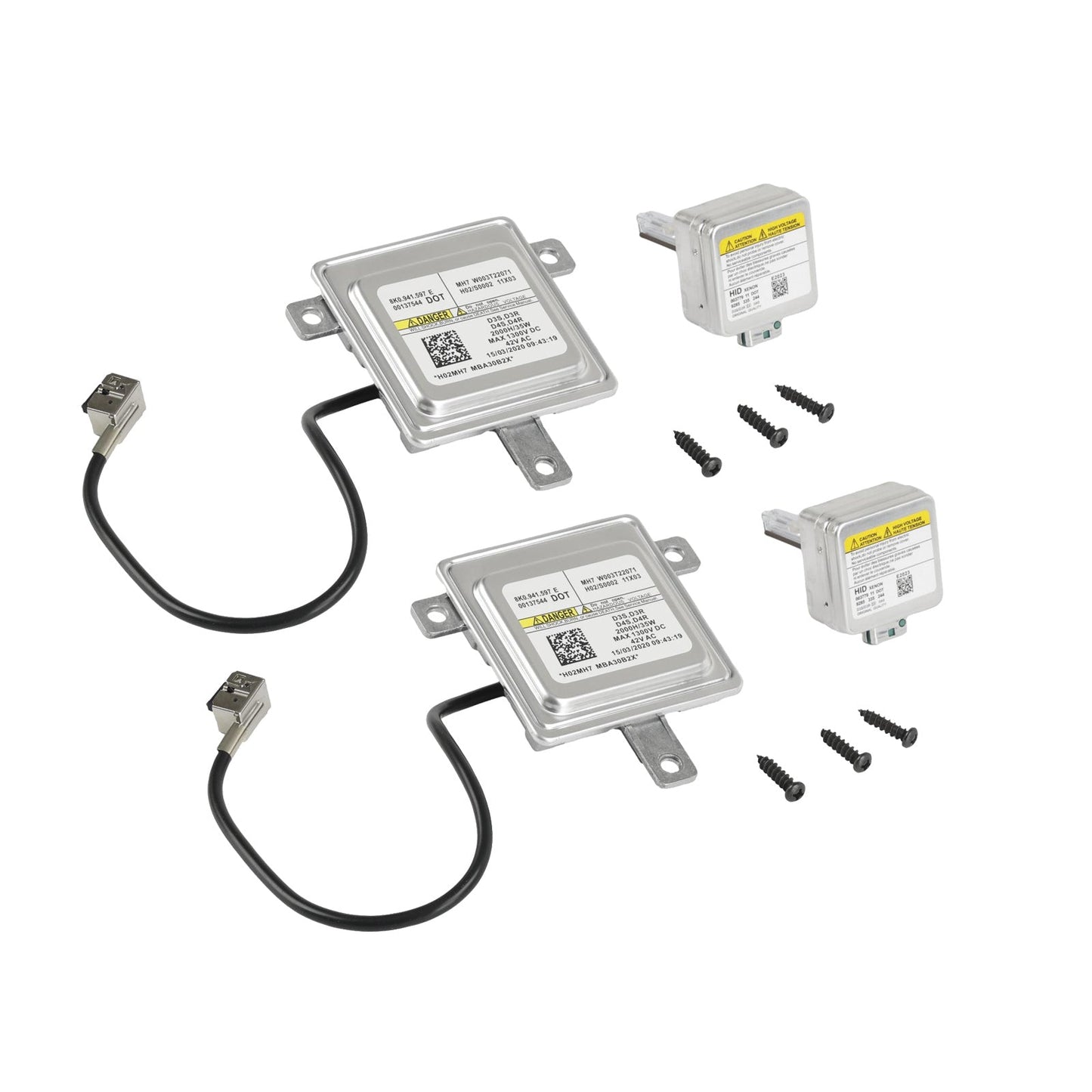 Modulo unità di controllo luce HID con zavorra allo xeno e lampadina D3S 8K0941597E per Audi VW