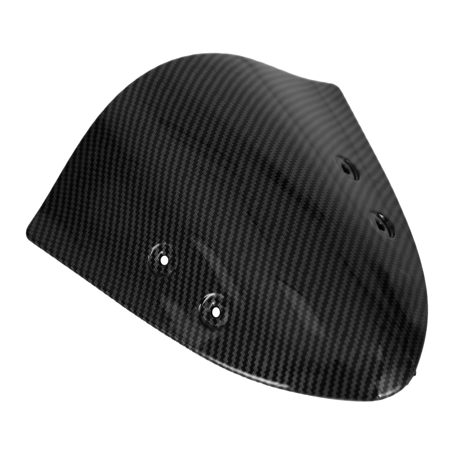 Parabrezza anteriore in carbonio per parabrezza per Kawasaki ER-6N 2009-2014 Generico