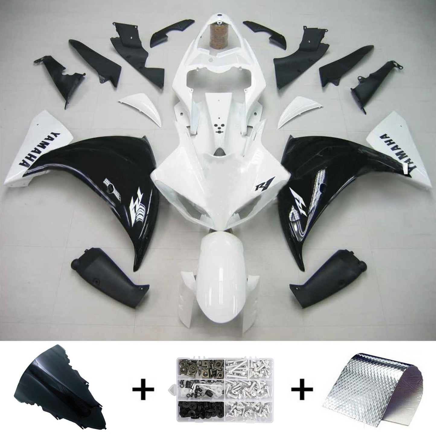 Kit di vendita iniezione Body Plastic Abs Fit per Yamaha YZF 1000 R1 2009-2011