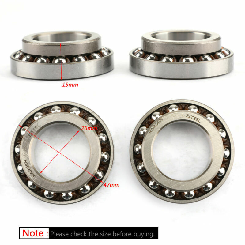 Honda NXR150 XLR250 91015-KT8-005 Set cuscinetti sterzo superiore e inferiore