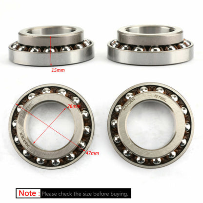 Honda NXR150 XLR250 91015-KT8-005 Set cuscinetti sterzo superiore e inferiore