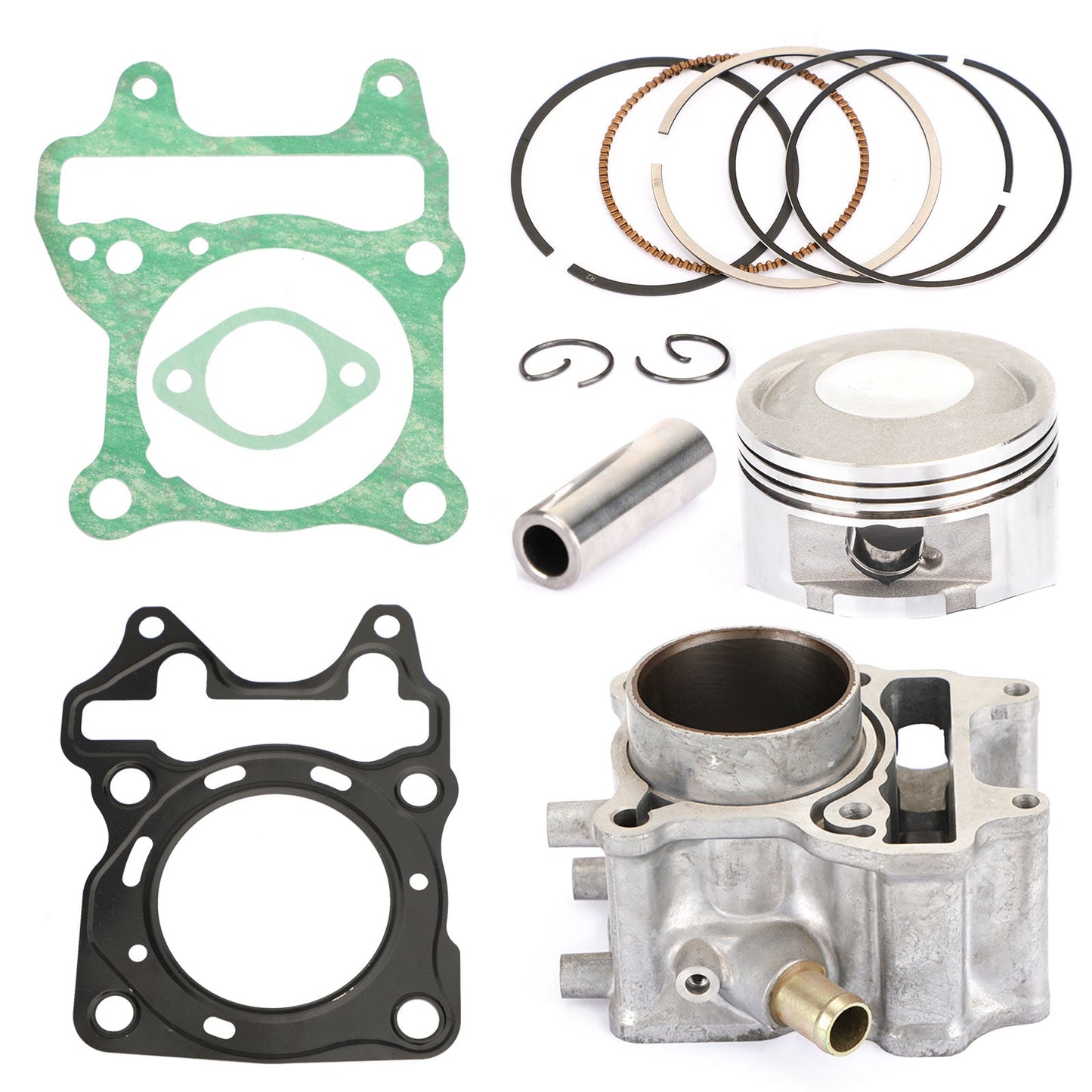 Kit guarnizioni pistone brocca cilindro 58mm per Honda PCX 125 SH 125 150cc aggiornamento generico