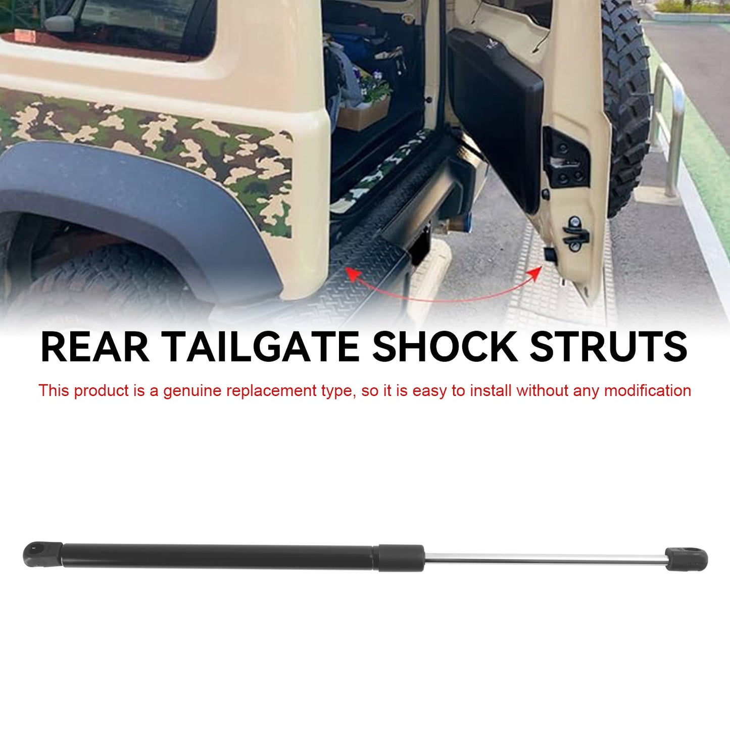 Backdoor Balancer Portellone posteriore Assist Support Ammortizzatore Fit Jimny JB74W JB64