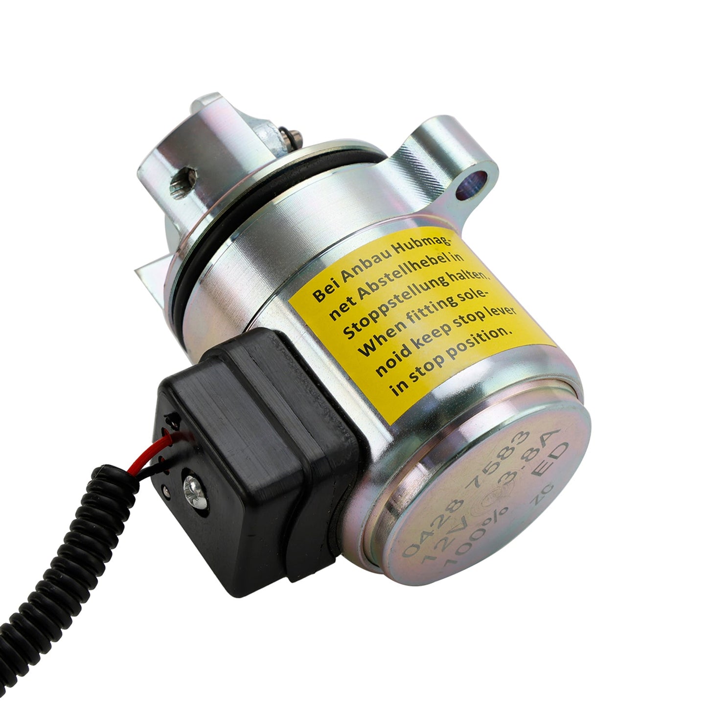 0428-7583 0428-7116 Solenoide di intercettazione carburante 12V compatibile con Deutz 1011 2011