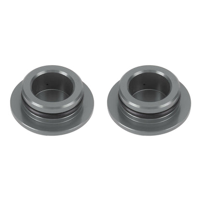 Le migliori offerte per Yamaha YZF-R3 R3 R25 MT03 MT25 Alluminio Nero Telaio Foro Tappi Copri Tappo