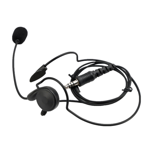 7.1-C7 Auricolare auricolare tattico con gancio tattico con montaggio posteriore ordinario in-ear