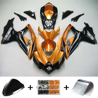 Suzuki GSXR 600/750 2008-2010 Kit Carena Carrozzeria Plastica ABS K8