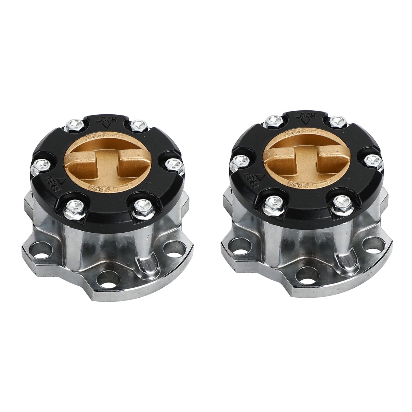 2x mozzo ruota libera 43530-60130 per Toyota Landcruiser 75 76 78 79 105 serie generico